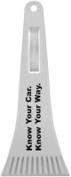 Ice Scrapers: 9 inch Polycarb Visor Clip Ice Scrapers